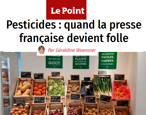 Pesticides : quand la presse française devient folle