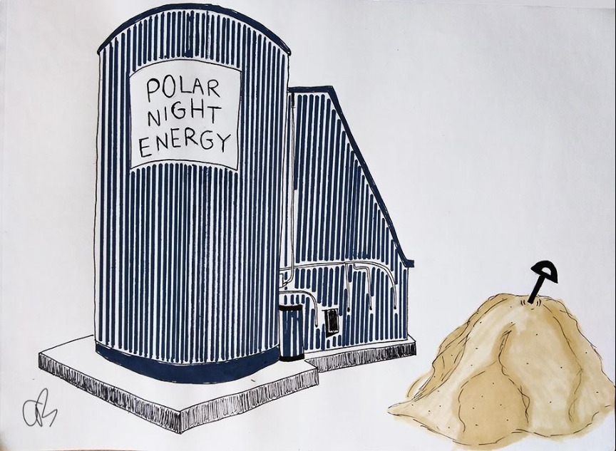 Une batterie écologique à base de sable mise au point par la société finlandaise Polar Night Energy